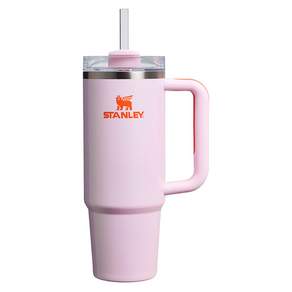 스탠리 퀜처 H2.0 플로우 스테이트 텀블러, 로즈페탈쉬머, 887ml, 1개