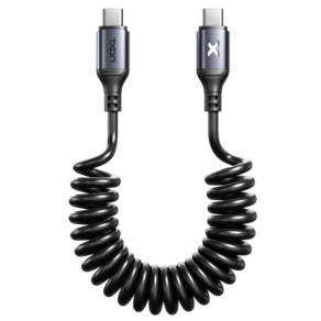 티엑스온 코일 스프링 PD 초고속 충전 케이블 240W C-type-coil