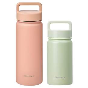 글라스락 스포티 핸들 텀블러 350ml + 500ml