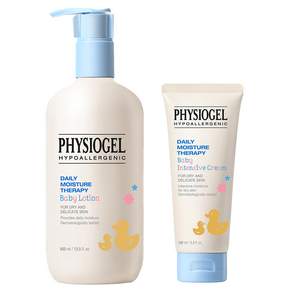 피지오겔 데일리 모이스쳐 테라피 베이비 인텐시브 크림 100ml + 베이비 로션 400ml