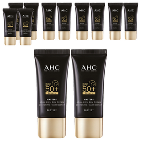 AHC 마스터즈 아쿠아 리치 선크림 SPF50+ PA++++