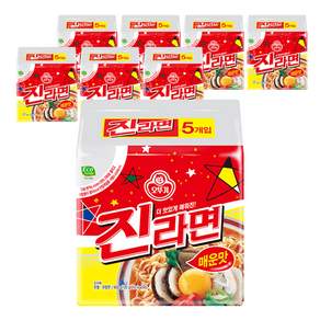 오뚜기 진라면 매운맛 120g