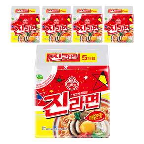 오뚜기 진라면 매운맛 120g