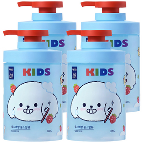 메디안 365 데이즈 충치불소 어린이 펌핑치약 레드베리민트향