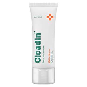 미샤 시카딘 레스큐 마일드 선크림 SPF50+ PA++++