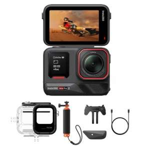 인스타360 듀얼 배터리 액션 카메라 Ace Pro 2 + 전용 다이브 케이스 + 플로팅 핸드 그립 부력봉 세트