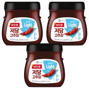 해찬들 저당 고추장