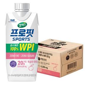 셀렉스 프로핏 스포츠 복숭아 아이스티