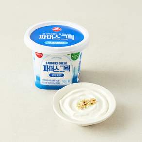서울우유 파머스 그릭 무가당 플레인 요거트