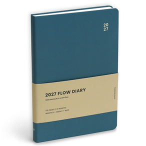 아이코닉 2027 플로우 다이어리 위클리 플래너 스케줄러