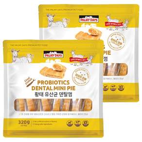 파미데이즈 강아지 밀키베이스 황태 유산균 덴탈껌