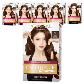 로레알파리 엑셀랑스 크림 염색약 빗캡형