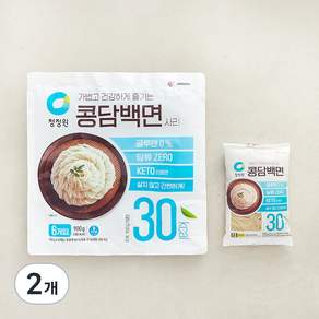 청정원 콩담백면 6개입
