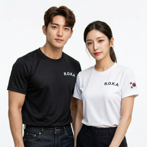 서바이벌 밀리터리 ROKA 쿨링 메쉬 티셔츠 2p