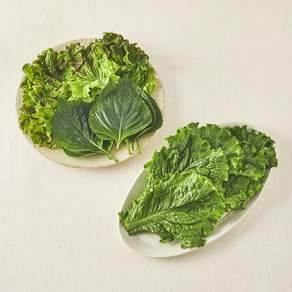 친환경 적상추+청상추+깻잎