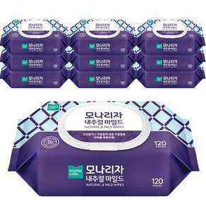 모나리자 내추럴 마일드 물티슈 캡형