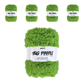 니뜨 빅푸들 뜨개실 100g