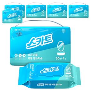 스카트 유리 거울 세정 청소티슈