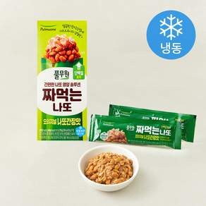 풀무원 짜먹는 나또 오리지널 나또간장맛 (냉동)