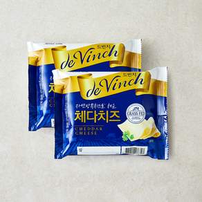 남양유업 드빈치 자연방목 체다 슬라이스 치즈