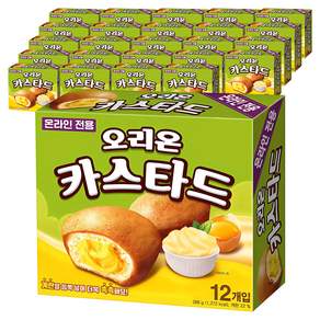 오리온 카스타드 12개입