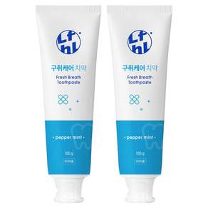 라이프홀릭 구취케어 치약 페퍼민트향