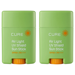 김정문알로에 큐어 에어라이트 UV 쉴드 선스틱 SPF50+ PA++++