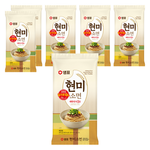 샘표국시 현미소면