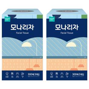 모나리자 천연펄프 미용티슈 2겹