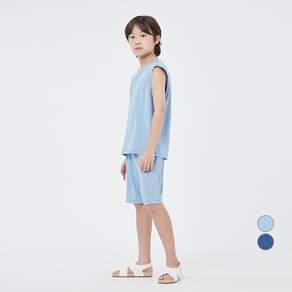 롤리트리 아동용 에어로쿨 민소매 라운지 웨어 세트