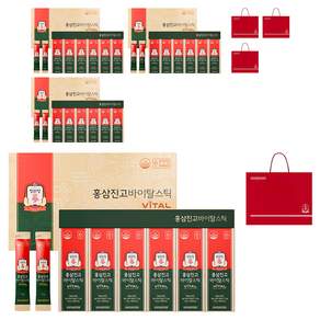 정관장 정품 홍삼진고바이탈스틱 + 쇼핑백