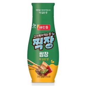 해찬들 찍장 쌈장 튜브형