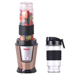 쿠킨 트라이탄 고속 파워 믹서기 텀블러 KEM-KD930CP 570ml + 400ml 골드