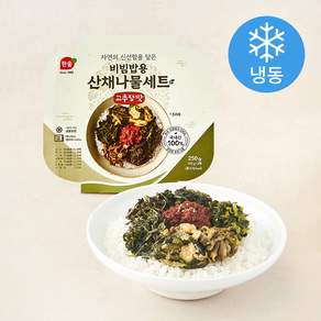 한울 비빔밥용 산채나물세트 (냉동)