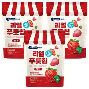 베베쿡 리얼푸룻칩 딸기