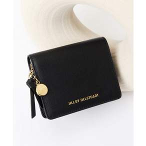 JILLSTUART ACC BONNIE 로고프린트 소가죽 반지갑