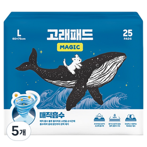 고래패드 강아지 1초흡수 매직 배변패드