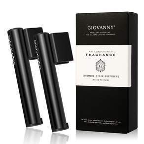 GIOVANNY 파워스틱 차량용 방향제 케이스 2p + 리필 5g 4p