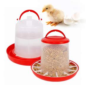 레몽크리프 병아리사료 모이통 1.5kg + 물통 1L 세트