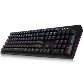 앱코 HACKER 축교환 측면 RGB 라이팅 이중사출 게이밍 기계식 유선 일반형 키보드