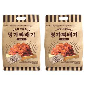 명가꽈배기 흑당