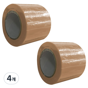 월드크린 고접착 강력 면테이프 브라운 50mm x 10m