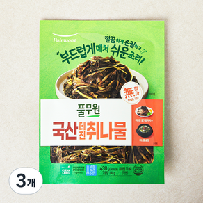 풀무원 국내산 데친 취나물
