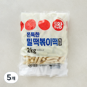 식자재왕 쫀득한 직각 밀떡볶이떡