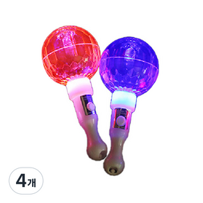 쿠파고 LED 원형 숏 야광봉