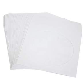 멜로디 CD DVD용 흰색 종이케이스 100매