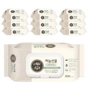 하늘선물 유아 물티슈 캡형