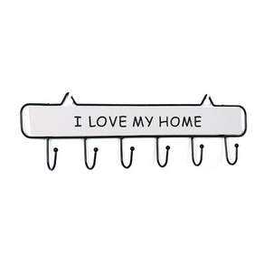 제이아울 러브마이홈 철제 옷걸이 6칸