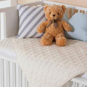 쁘리엘르 디유 순면 유아 누비 방수 패드