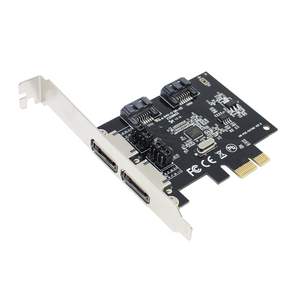 넥시 SATA3 ESATA 2P PCI Express 확장카드 데스크탑용